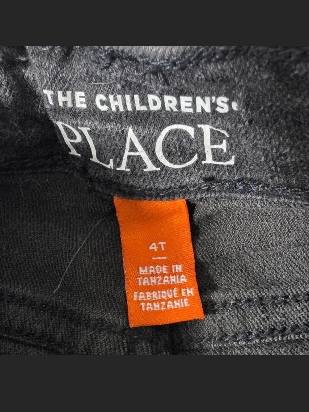 The Children's Place Black Denim Shorts for Kids